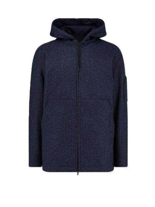 bomber Grottaverde con cappuccio Hevo | GROTTAVERDE DM7004020 BLUE NAVY
